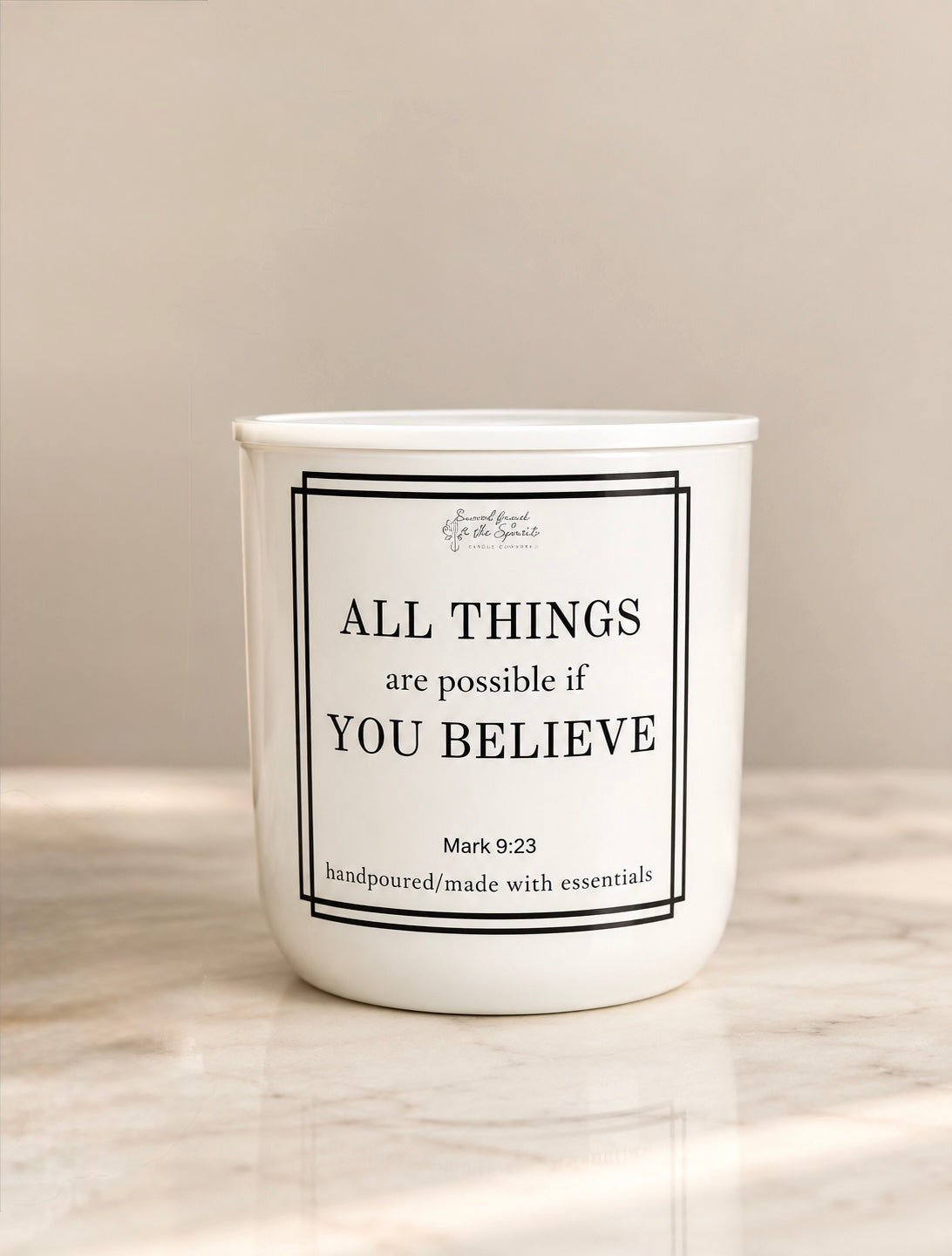 All things are possible
